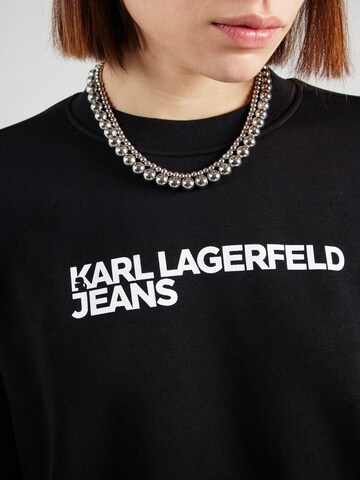 Felpa 'Essential' di KARL LAGERFELD JEANS in nero
