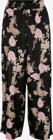 Kaffe Pantalon 'Jilli' en taupe / rose / noir, Vue avec produit