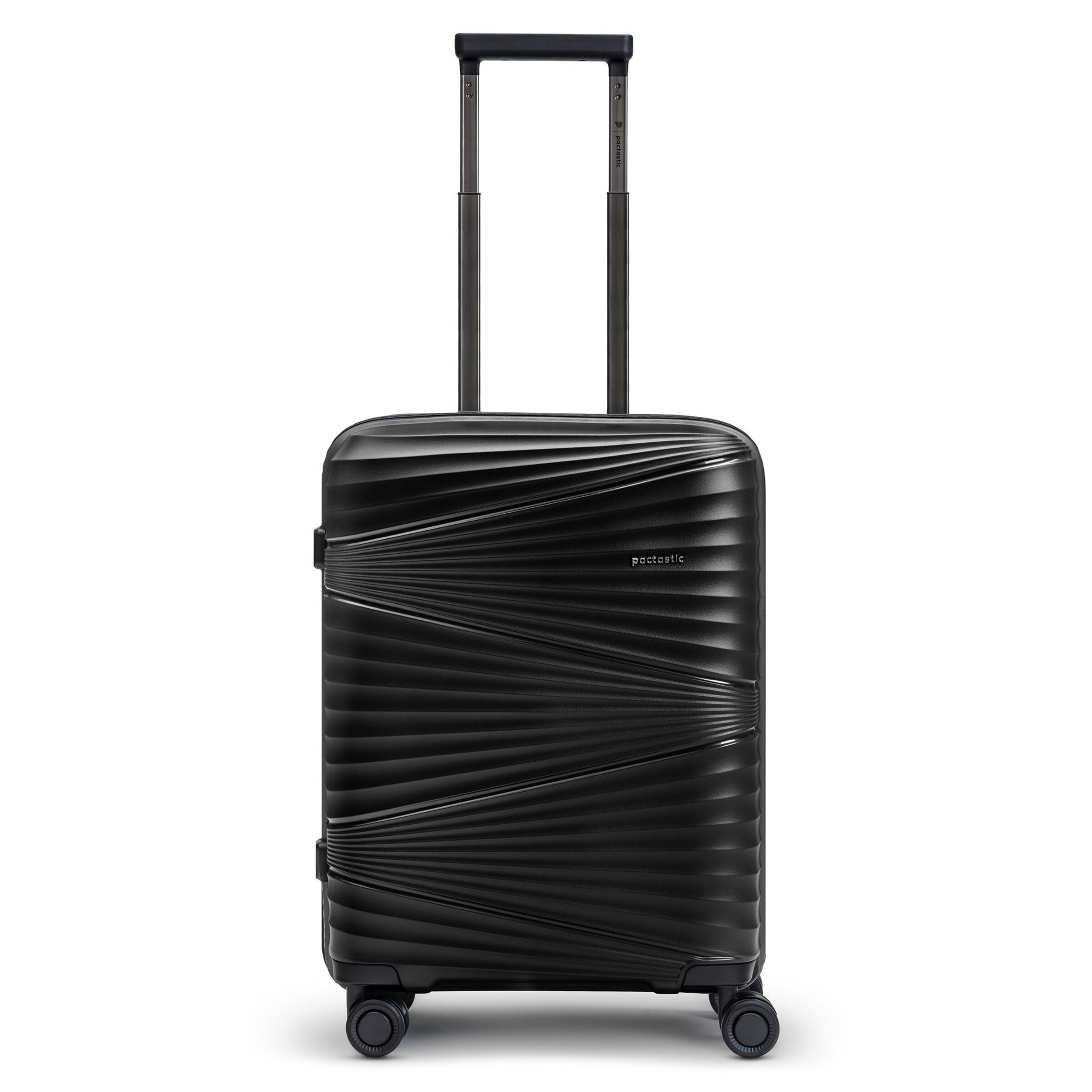 Pactastic Trolley 'Collection 02' in Schwarz: Vorderseite