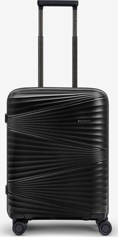 Pactastic Trolley 'Collection 02' in Zwart: voorkant