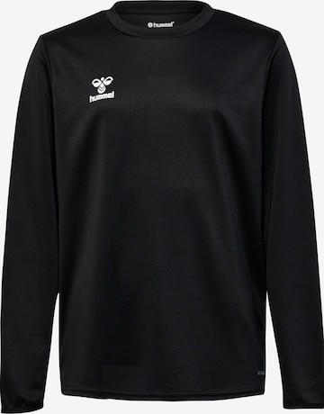 Hummel Athletic Sweatshirt in Black: front