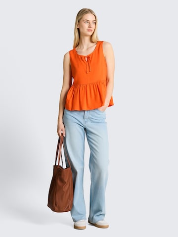 TOM TAILOR DENIM Blouse in Orange