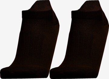 UphillSport Athletic Socks 'FRONT LOW' in Black
