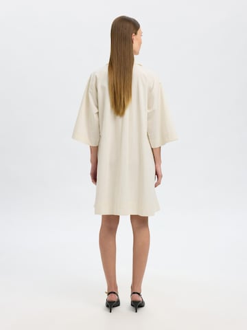 SELECTED Jurk in Beige