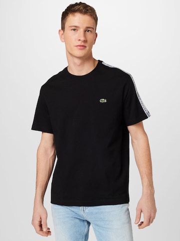 LACOSTE Shirt in Zwart: voorkant