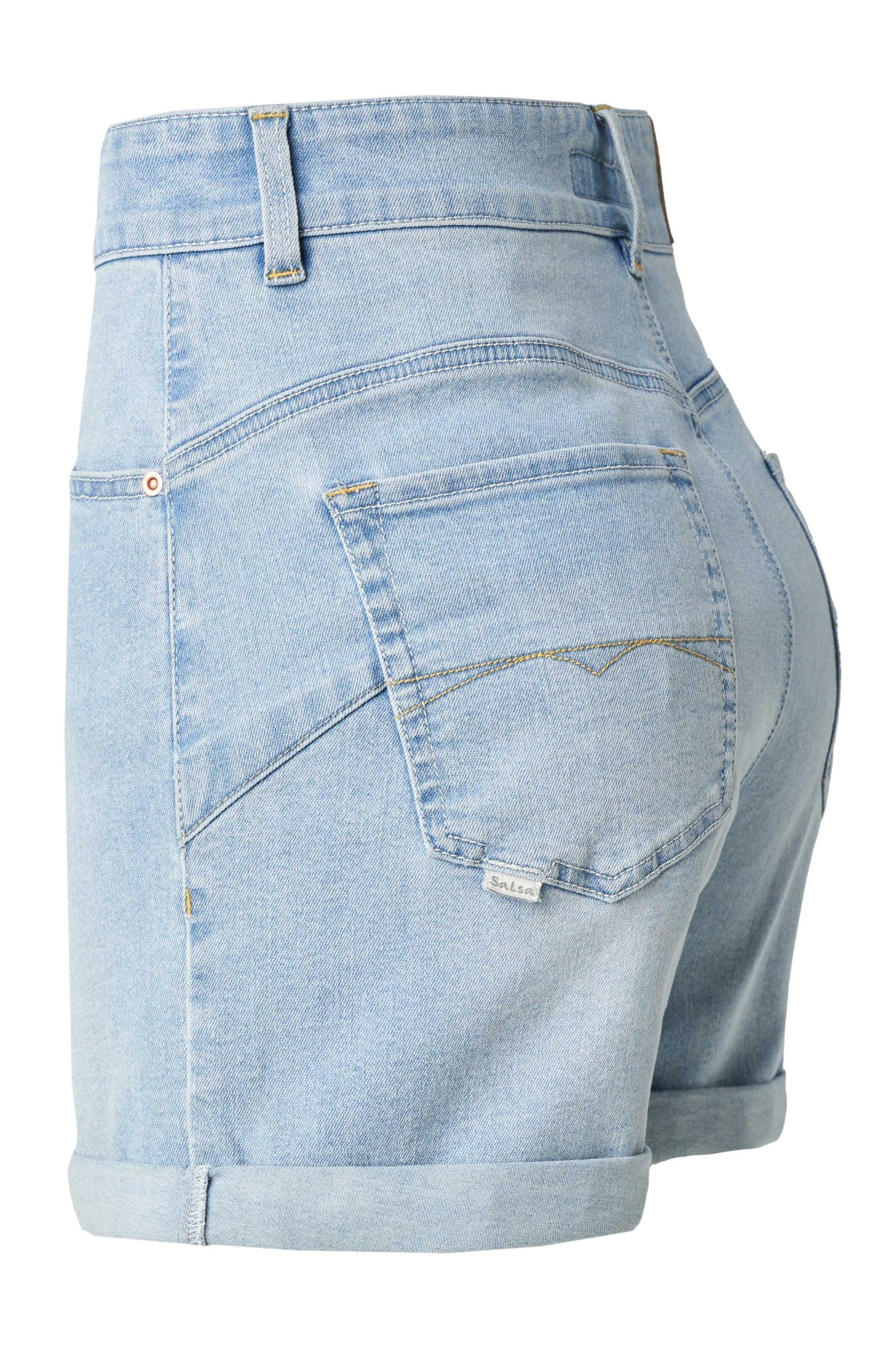 Salsa Jeans Shorts in Blau