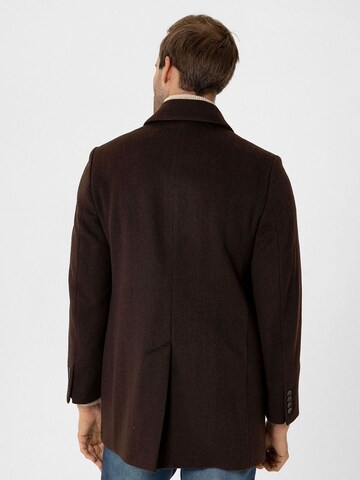 Moxx Paris Between-seasons coat 'Pedro' in Brown