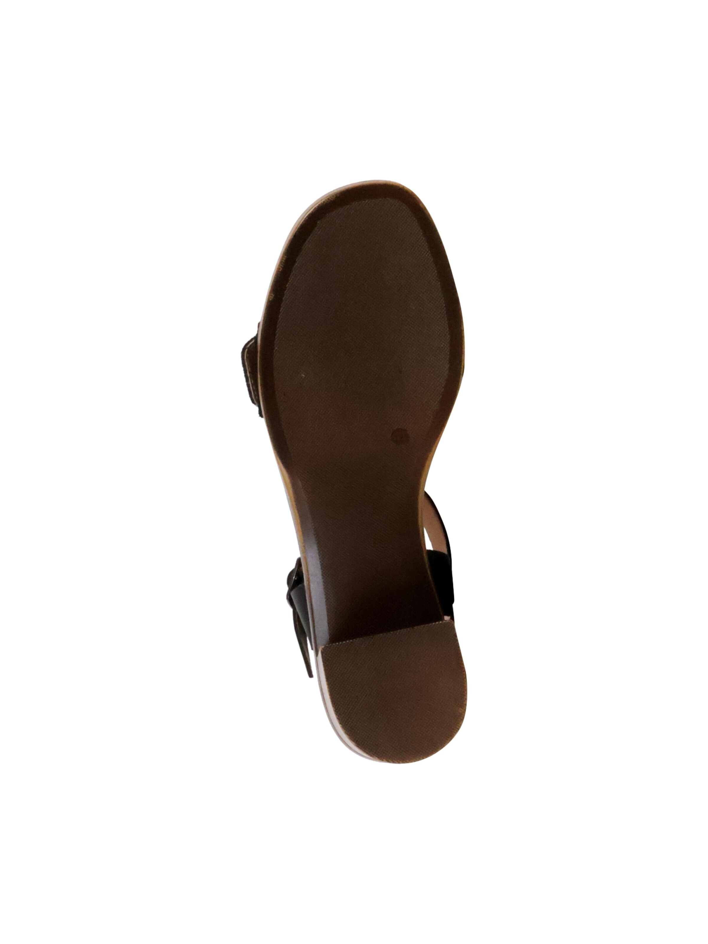 Sandales 'Aleno' The Divine Factory en noir