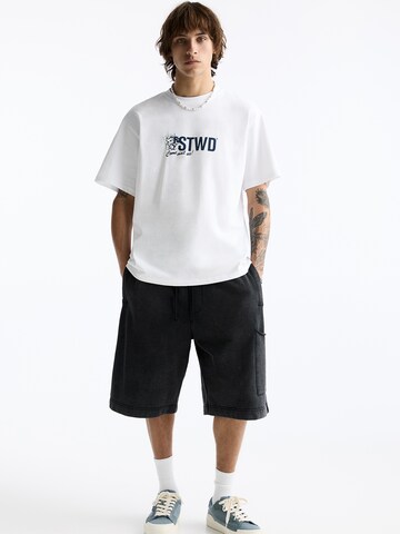 Pull&Bear T-Shirt in Weiß