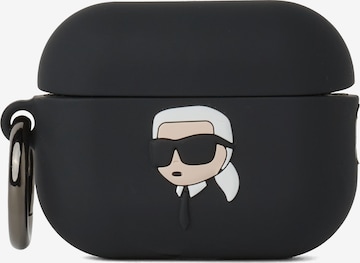 juoda Karl Lagerfeld Išmaniojo telefono dėklas ' ': priekis