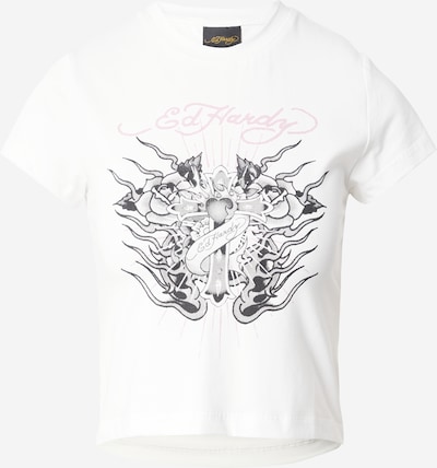 Ed Hardy Shirts i lys pink / sort / hvid, Produktvisning