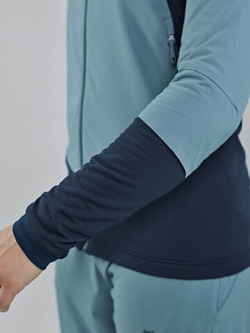 BLACKYAK Athletic Fleece Jacket 'Karun' in Blue