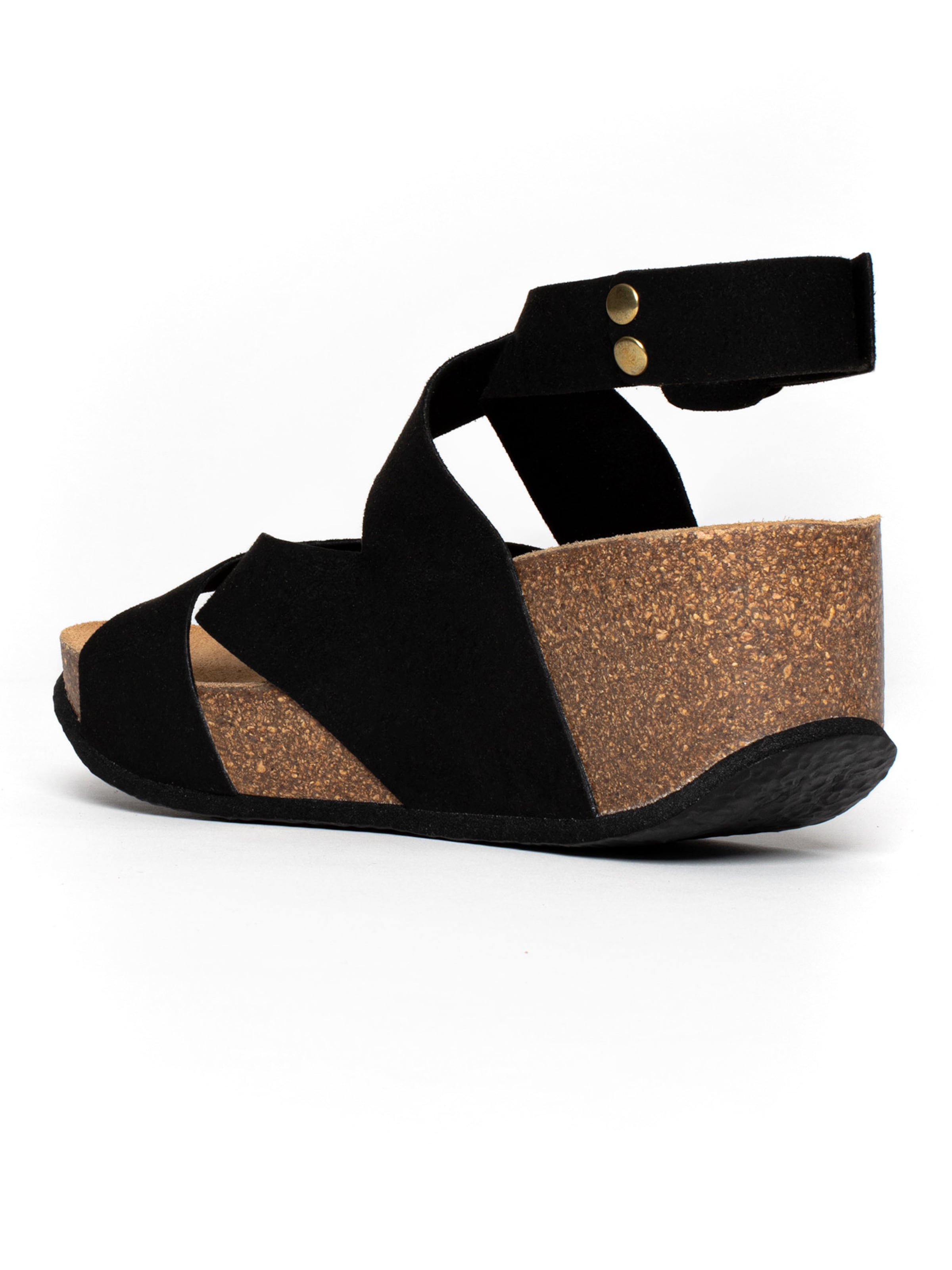 Bayton Remmisandaalit 'Murcia' värissä musta