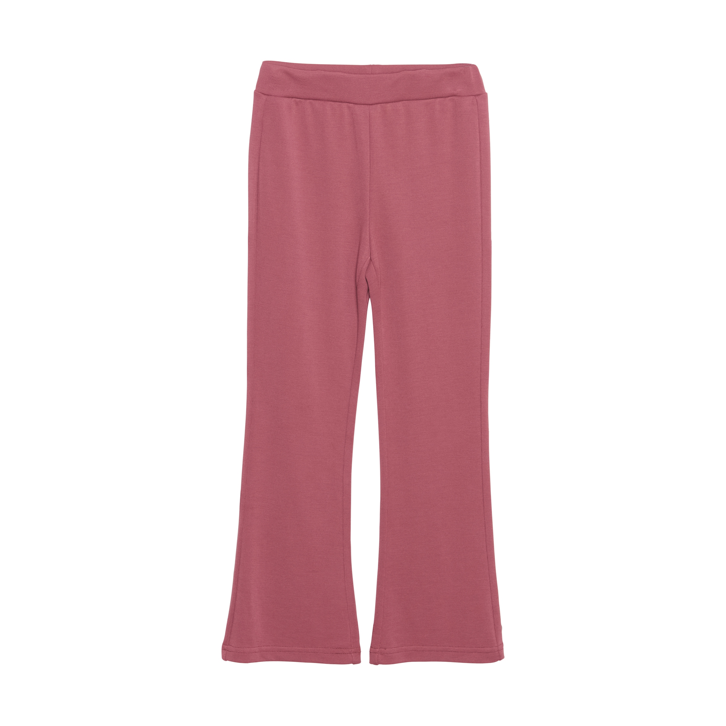 MINYMO Flared Leggings in Pink: Vorderseite