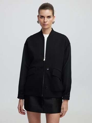 Ipekyol Sweatshirt in Zwart: voorkant