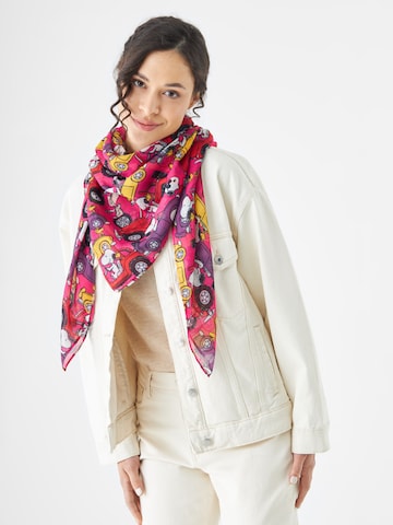 Foulard CODELLO en rose : devant