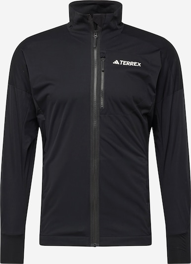 ADIDAS TERREX Sportjas 'Xperior' in de kleur Zwart / Wit, Productweergave