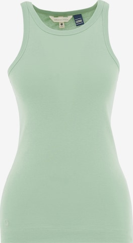 Organication Top in Grün: Vorderseite