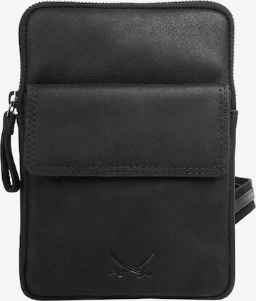 SANSIBAR Crossbody bag 'SANSIBAR SYLT' in Black: front