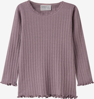 Chemisier NAME IT en violet : devant