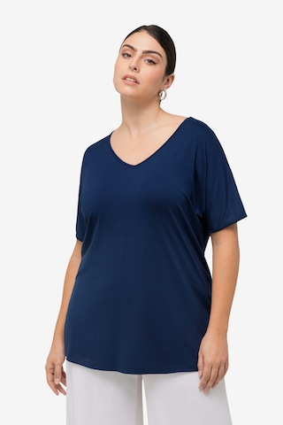 Ulla Popken Tuniek in Blauw: voorkant