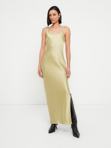 Samsøe Samsøe Avondjurk 'SUNNA' in Groen