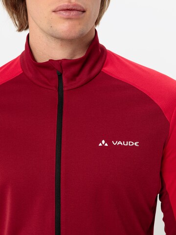VAUDE Sportsweatshirt 'Larice Light II' in Rot