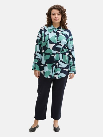 Tom Tailor Women + Blouse in Groen