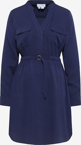 usha BLUE LABEL Jurk in Blauw: voorkant