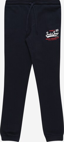 Jack & Jones Junior Tapered Broek in Blauw: voorkant