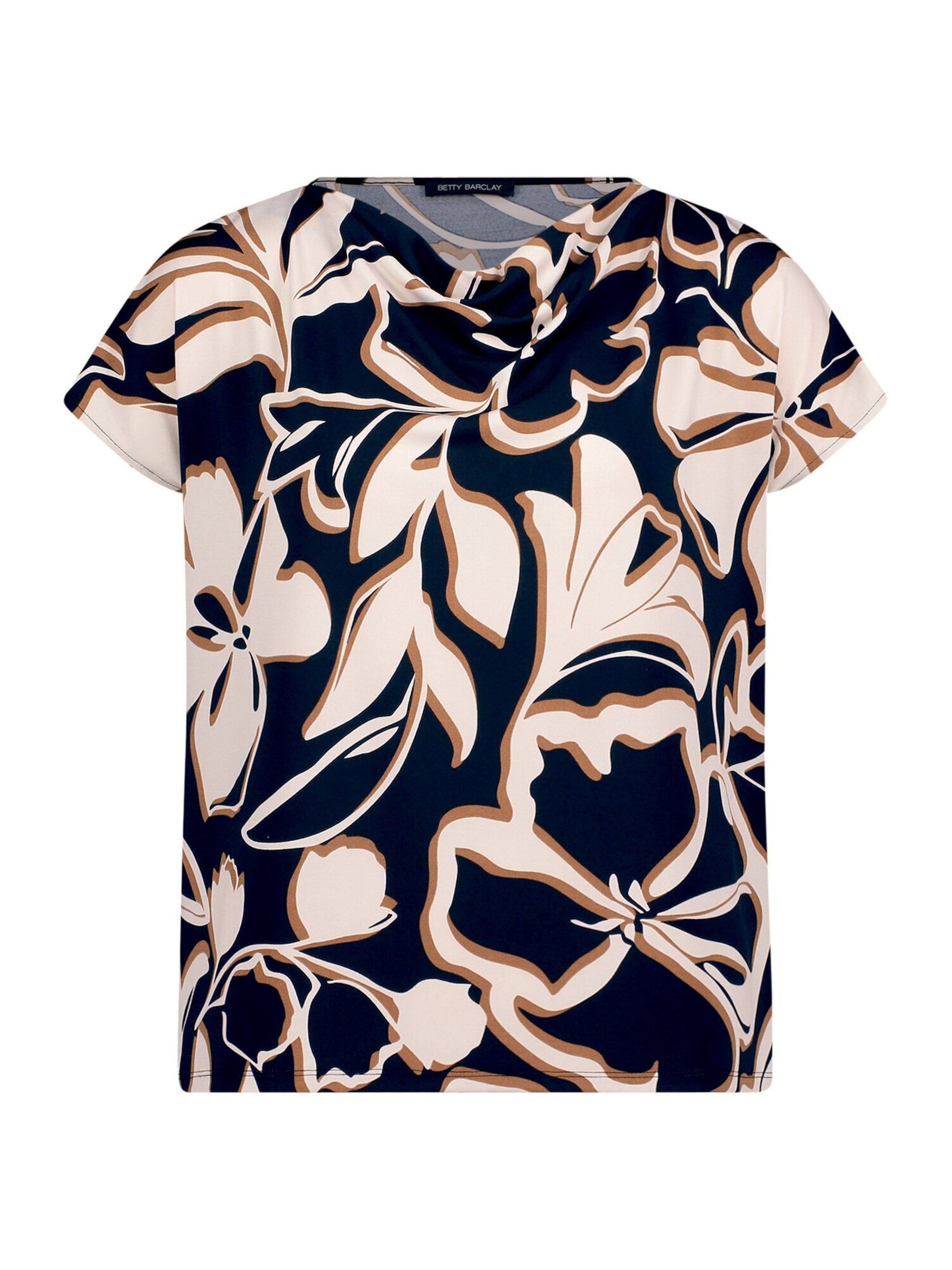 T-shirt Betty Barclay en bleu : devant