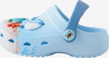 Next Clogs in Blau: Vorderseite