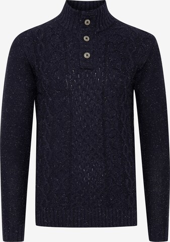 INDICODE JEANS Sweater 'Benat' in Blue: front