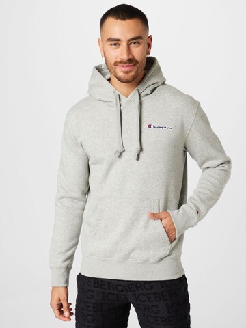 Sweat-shirt Champion Authentic Athletic Apparel en gris : devant