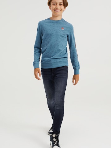 WE Fashion Skinny Jeans in Blau