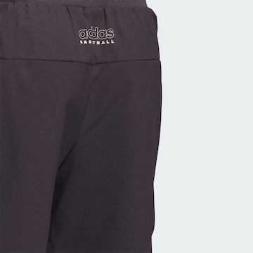 ADIDAS PERFORMANCE Loose fit Workout Pants in Purple