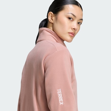 ADIDAS TERREX Λειτουργική ζακέτα φλις 'Essentials' σε ροζ