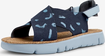 CAMPER Strap Sandals 'Oruga' in Blue: front