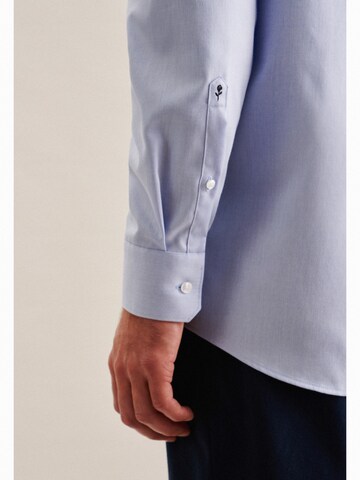 SEIDENSTICKER Comfort fit Business shirt in Blue