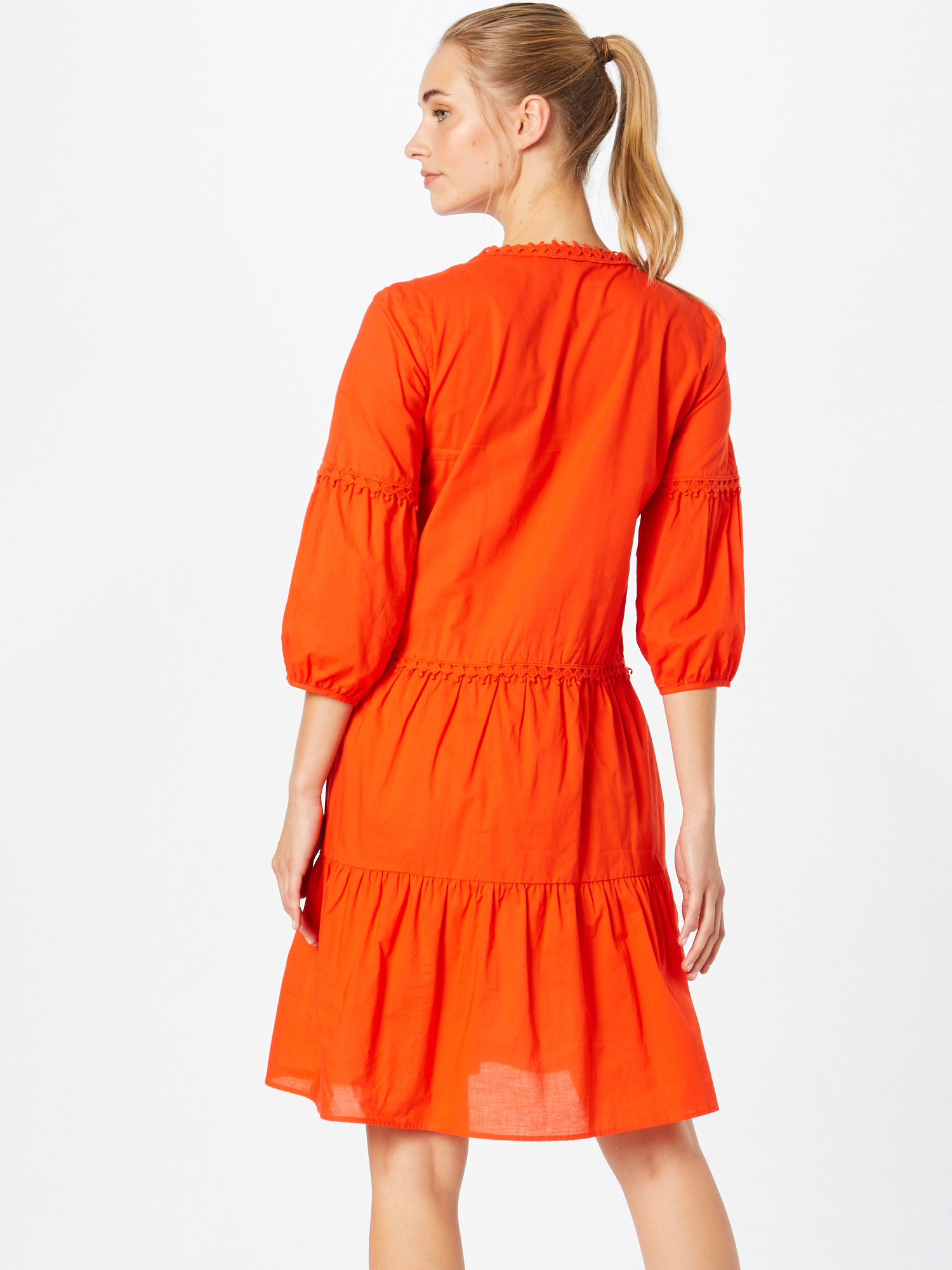 GERRY WEBER Kleid in Orangerot 