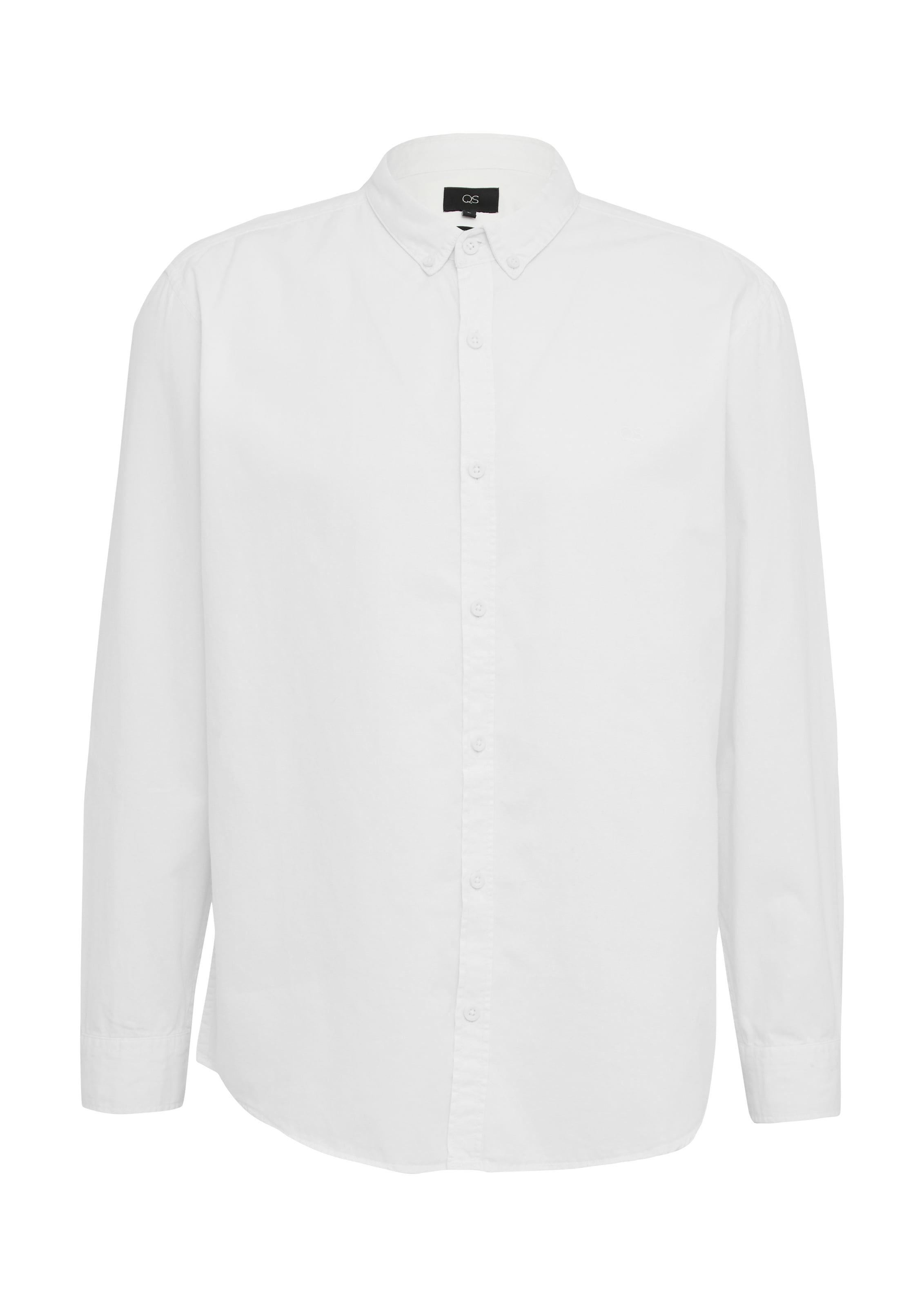 QS Overhemd in Wit: voorkant