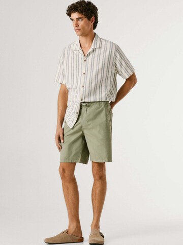 Loosefit Pantalon Pepe Jeans en vert