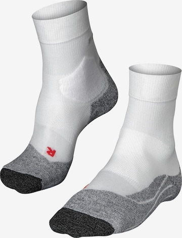 FALKE Athletic Socks 'RU3 Comfort' in White: front