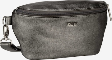 ZWEI Fanny Pack ' Mademoiselle MH4 ' in Silver: front