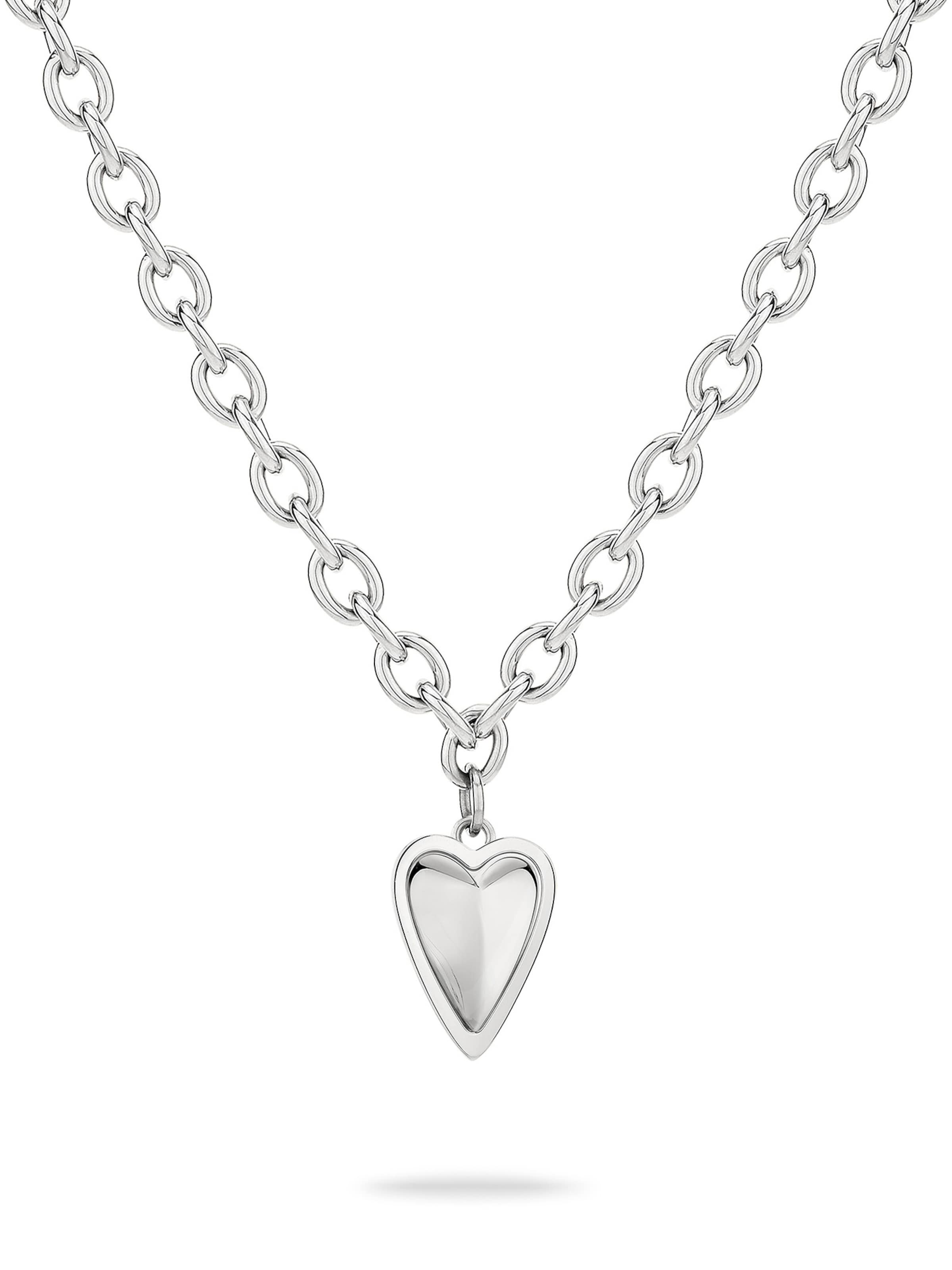 Liebeskind Berlin Kette 'Heart' in Silber
