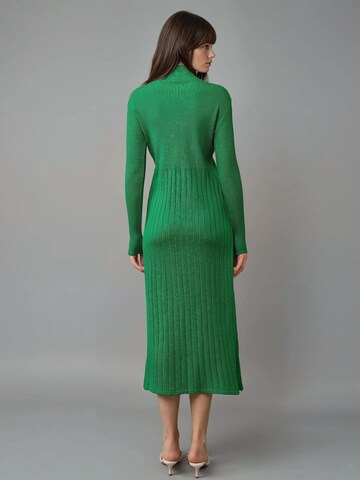 My fashion Pletena obleka | zelena barva