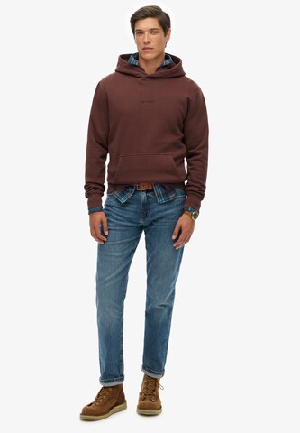 Sweat-shirt Superdry en marron