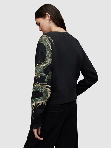 AllSaints Sweatshirt 'DRAGON' i svart