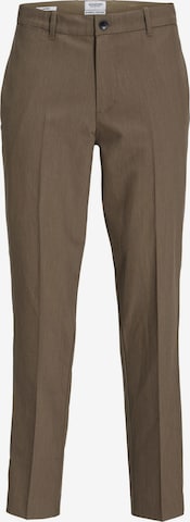 Pantalon à plis JACK & JONES en marron : devant