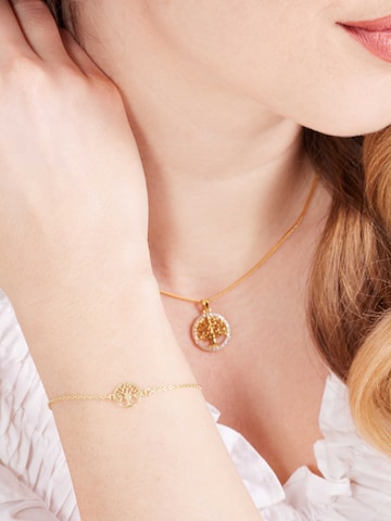 Lucardi Armband in Gold: Vorderseite